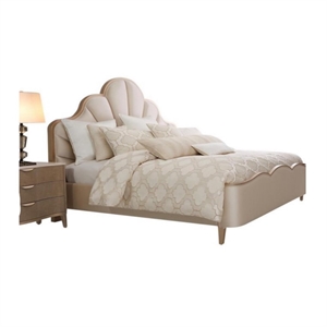 Michael Amini Spectrum 10-Piece Fabric King Comforter Set in Pearl Ivory