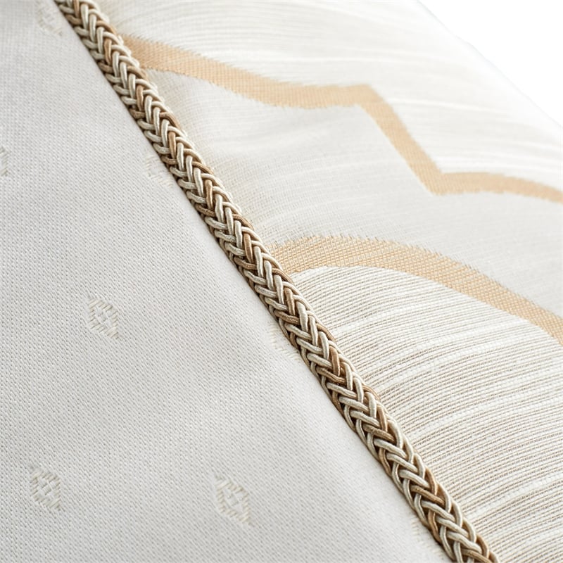 Michael Amini Spectrum 10-Piece Fabric Queen Comforter Set - Pearl Ivory