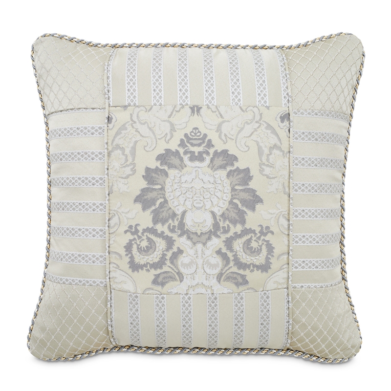 Michael Amini Sycamore Grove 9-Piece Queen Comforter Set - Silver