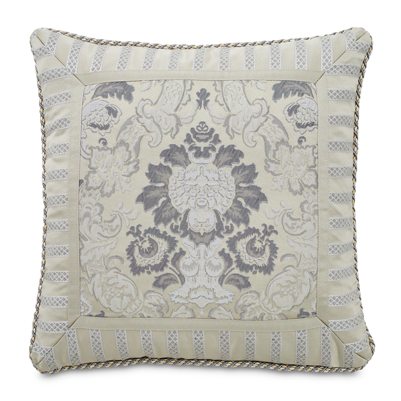 Michael Amini Sycamore Grove 9-Piece Queen Comforter Set - Silver