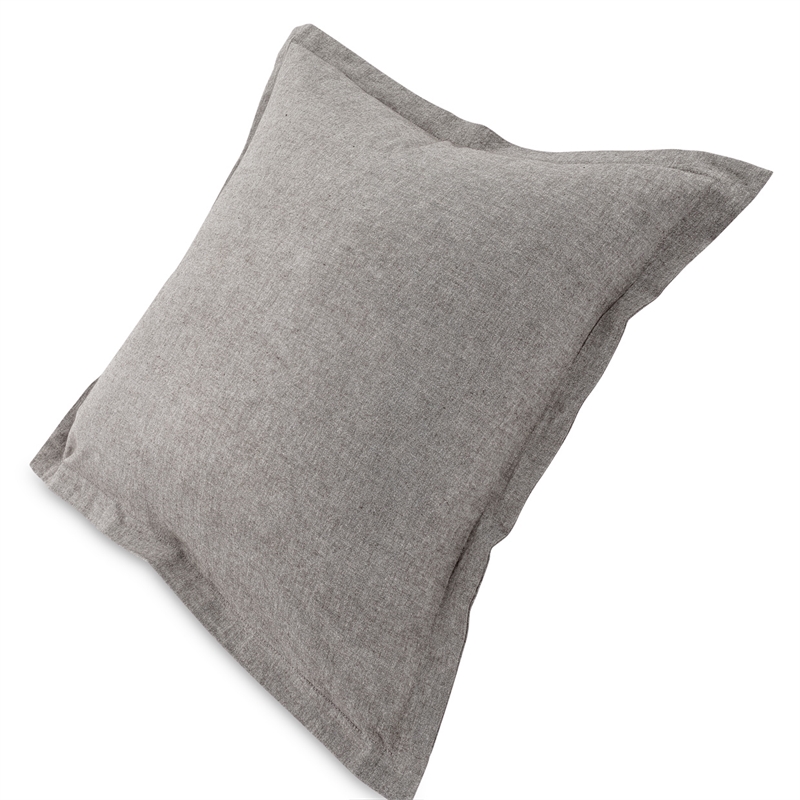 Michael Amini Ultra 7-piece Queen Cotton Duvet Set - Gray