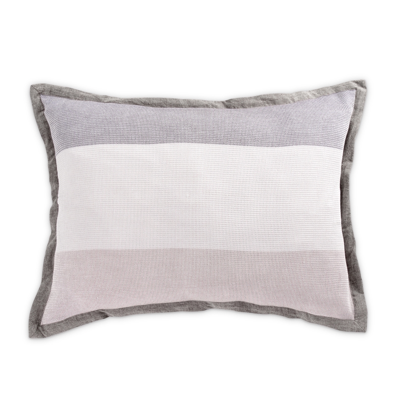 Michael Amini Ultra 7-piece Queen Cotton Duvet Set - Gray