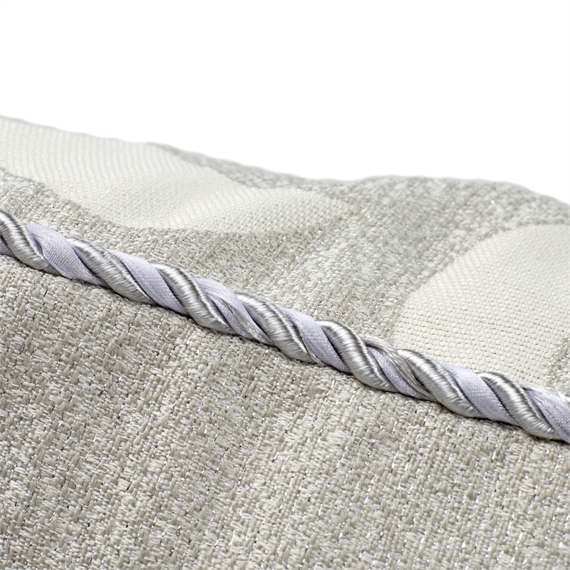 Michael Amini Canterbury 8-piece Jacquard Fabric King Comforter Set in Silver