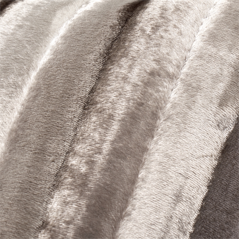 Michael Amini Captiva 9-piece Fabric Queen Comforter Set in Tan/Neutral