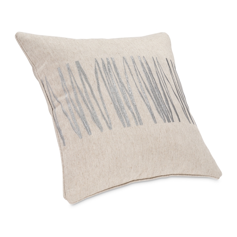 Michael Amini Captiva 9-piece Fabric Queen Comforter Set in Tan/Neutral