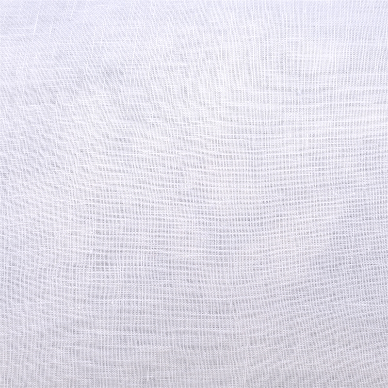 Michael Amini Cherry Hill 6-piece Belgium Linen Fabric Queen Duvet Set in White