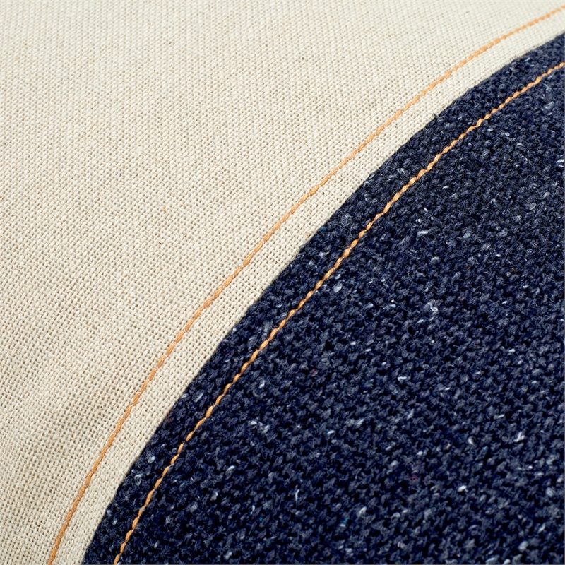 Michael Amini Crestwood 8-piece King Cotton Duvet Set in Denim Blue