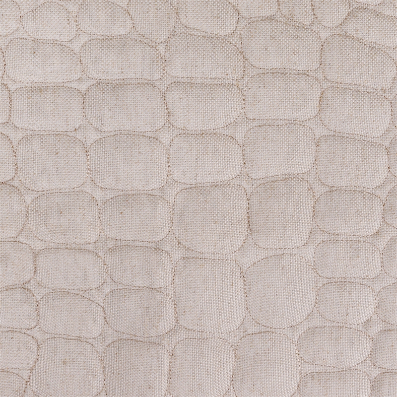 Michael Amini Dash 3-piece Pebble Pattern Fabric King Duvet Set in Natural