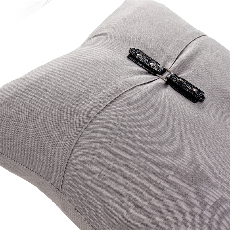 Michael Amini Fusion 8-Piece King Duvet Set in Gray