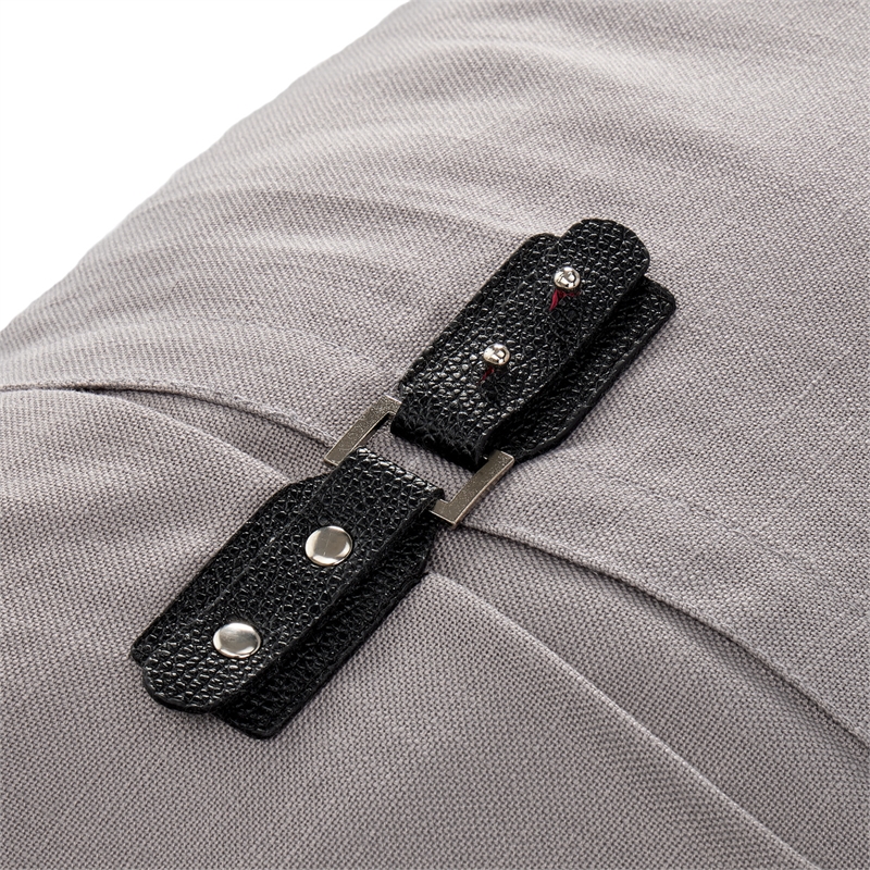 Michael Amini Fusion 8-Piece King Duvet Set in Gray