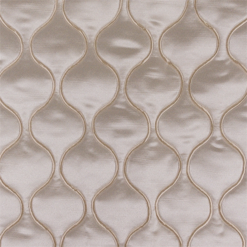 Michael Amini Hailey 9-piece Fabric Queen Comforter Set in Ivory/Natural