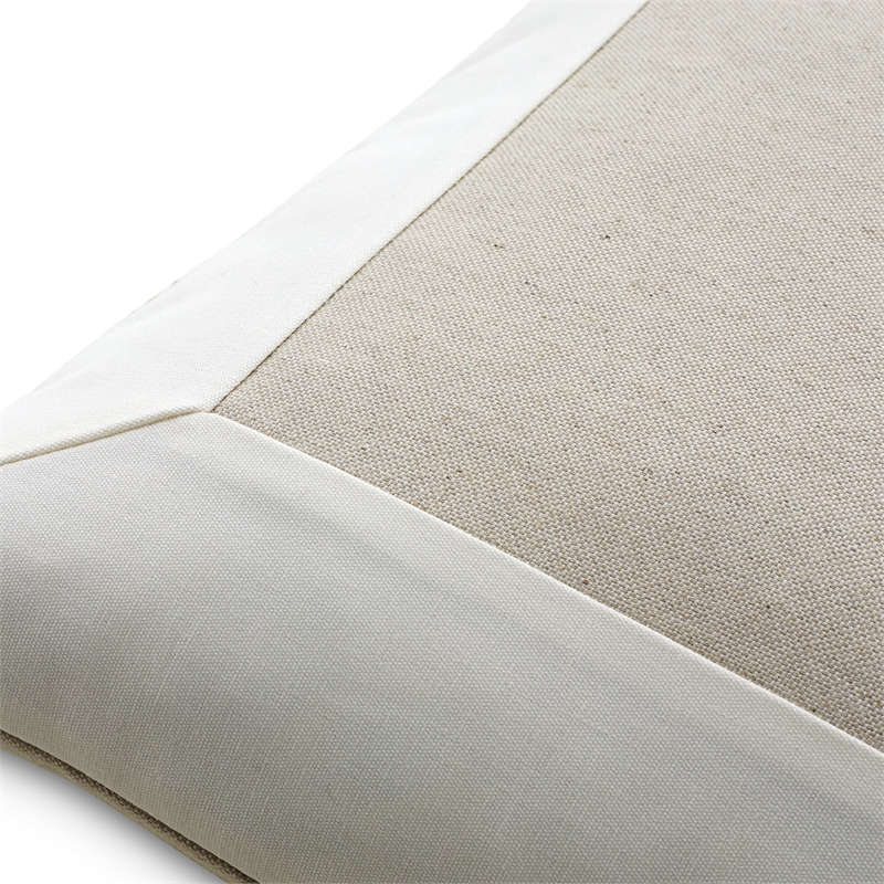 Michael Amini Harper 9-piece Geometric Cotton Queen Comforter Set in Natural