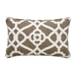 Michael Amini Harper 9-piece Geometric Cotton Queen Comforter Set in Natural