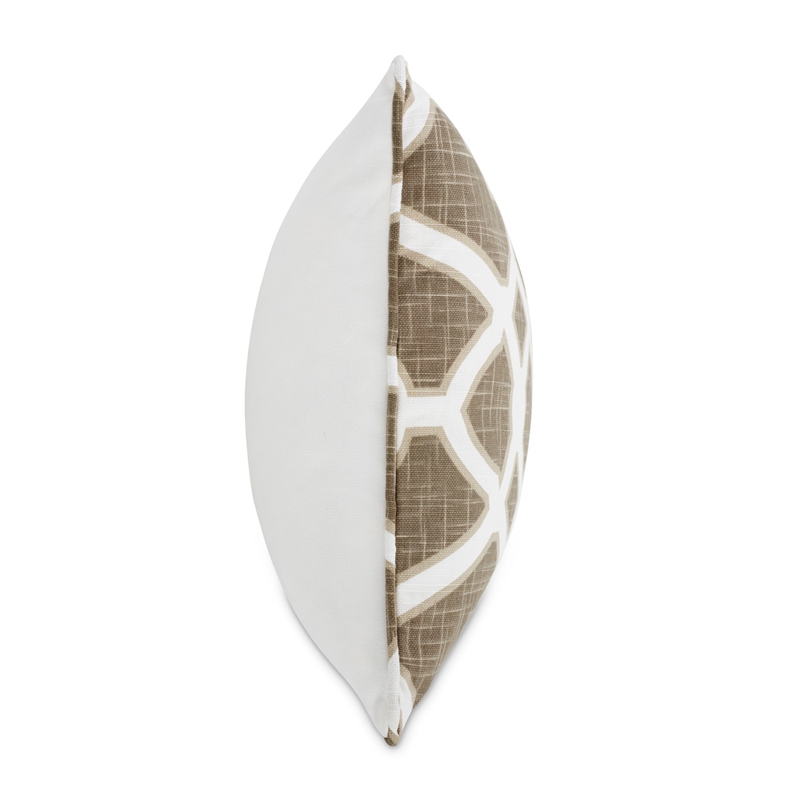 Michael Amini Harper 9-piece Geometric Cotton Queen Comforter Set in Natural