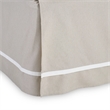 Michael Amini Harper 9-piece Geometric Cotton Queen Comforter Set in Natural