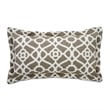 Michael Amini Harper 9-piece Geometric Cotton Queen Comforter Set in Natural