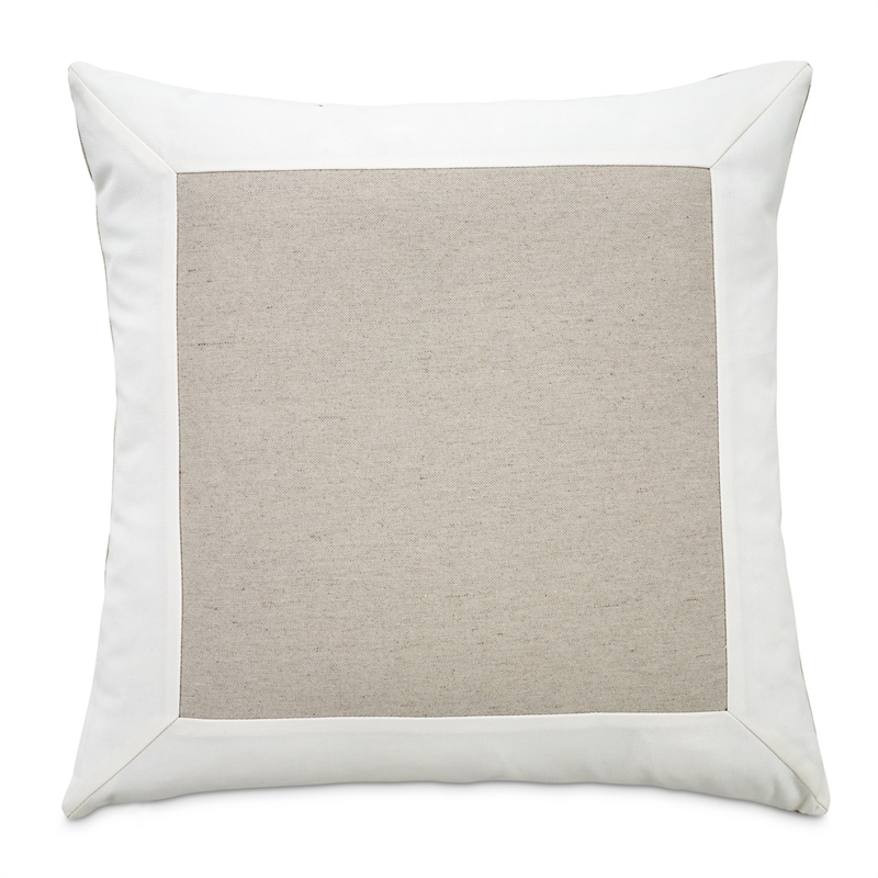 Michael Amini Harper 9-piece Geometric Cotton Queen Comforter Set in Natural