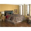 Michael Amini Madrid 4-piece Paisley Fabric Queen Comforter Set in Gold