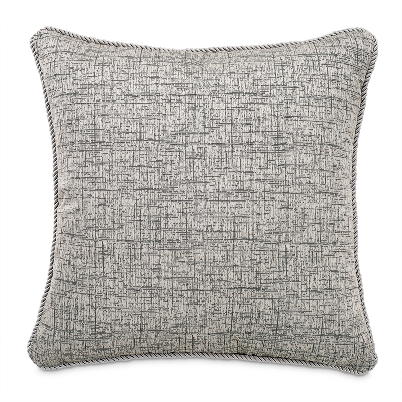 Michael Amini Newport 10-piece Fabric King Comforter Set in Gray/Platinum