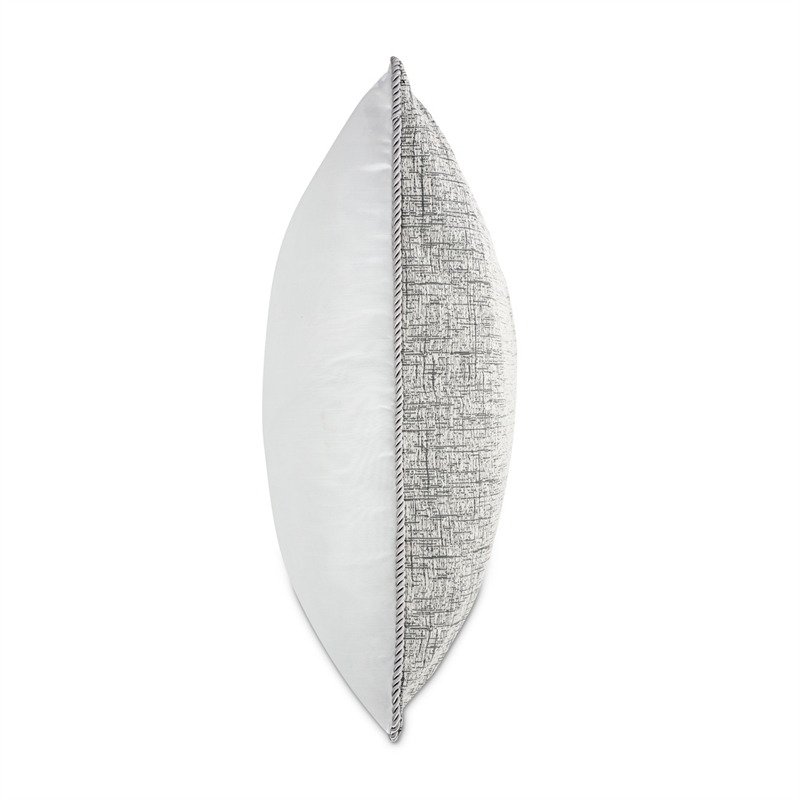 Michael Amini Newport 9-piece Fabric Queen Comforter Set in Gray/Platinum