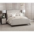 Michael Amini Oliver 9-piece Fabric Queen Comforter Set in Ivory/Gold Hint
