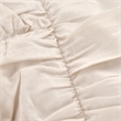 Michael Amini Savanna 2-piece Flower Cotton Twin Comforter Set in Stone