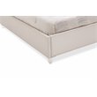 Michael Amini Glimmering Heights Wood Cal King Upholstered Bed in Ivory