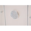 Michael Amini Glimmering Heights Contemporary Wood & Metal Sideboard in Ivory