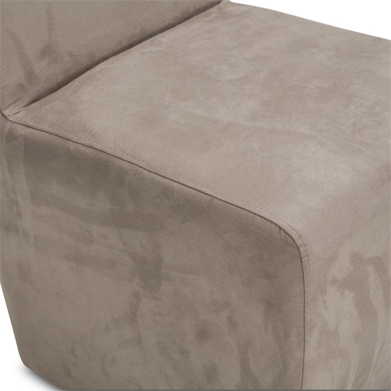 Michael Amini Menlo Station Parsons Dining Chair - Gray (Set of 2)