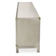 Michael Amini Menlo Station Contemporary TV Console - Ivory