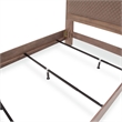 Michael Amini Hudson Ferry Queen  Panel Bed in Autumn Brown