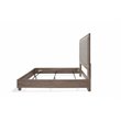 Michael Amini Hudson Ferry Queen Panel Bed - Slate Gray
