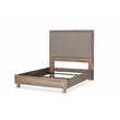 Michael Amini Hudson Ferry Queen Panel Bed - Slate Gray