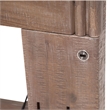 Michael Amini Hudson Ferry Eastern King Panel Bed - Autumn Brown