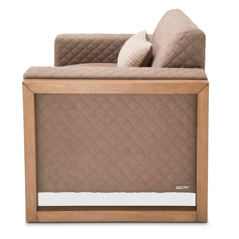 Michael Amini Hudson Ferry Accent Chair - Autumn Brown