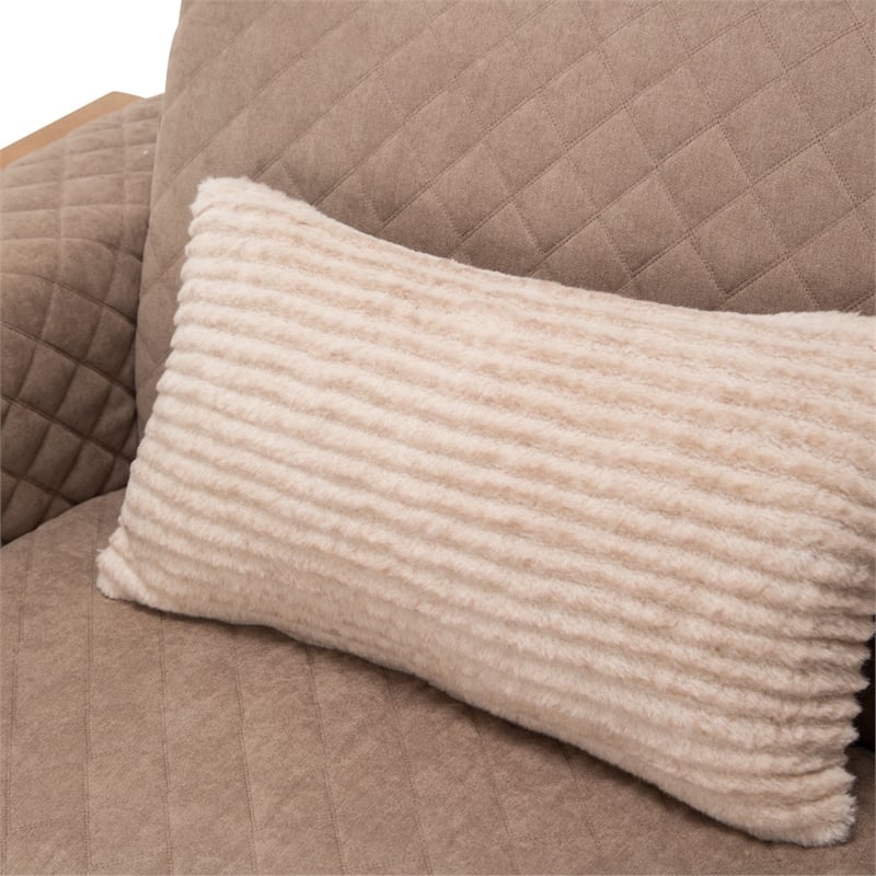 Michael Amini Hudson Ferry Accent Chair - Autumn Brown