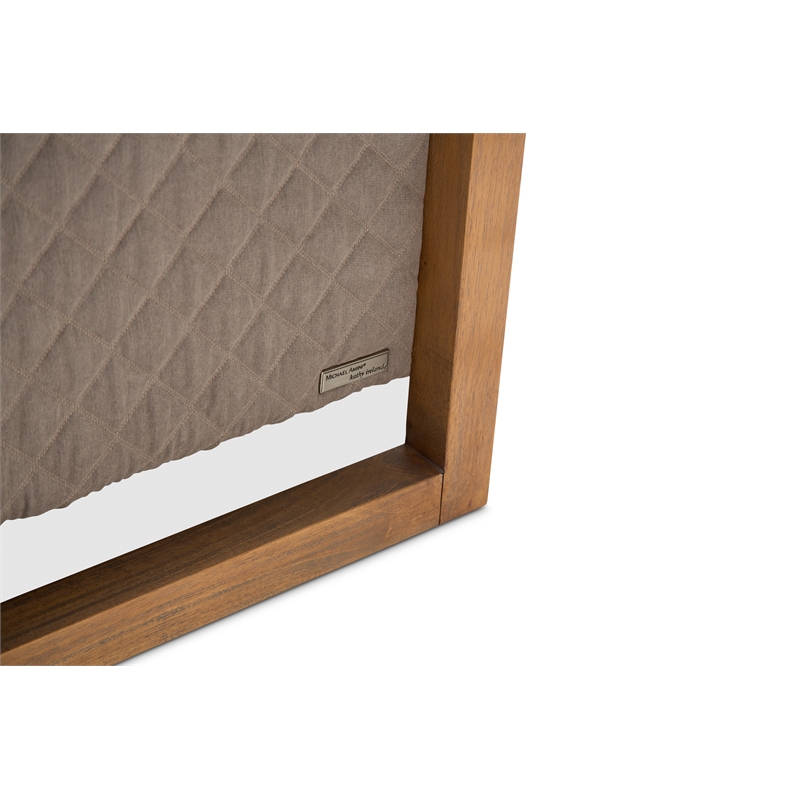 Michael Amini Hudson Ferry Accent Chair - Slate Gray