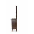 Michael Amini Carrollton Wood & Glass Sideboard w/ Mirror in Rustic Ranch Brown