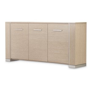 Michael Amini Laguna Ridge 72&quot Modern Sideboard in Washed Oak