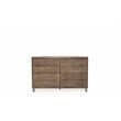 Michael Amini Del Mar Sound Contemporary Wood Dresser in Boardwalk Brown