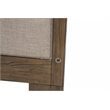 Michael Amini Del Mar Sound Queen Panel Bed in Boardwalk Brown