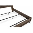 Michael Amini Del Mar Sound Queen Panel Bed in Boardwalk Brown