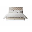Michael Amini Silverlake Village Cal. King Panel Bed in Washed Oak