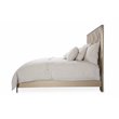 Michael Amini Silverlake Village Cal. King Panel Bed in Washed Oak