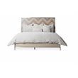 Michael Amini Silverlake Village Eastern King Panel Bed in Washed Oak