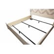 Michael Amini Silverlake Village Eastern King Panel Bed in Washed Oak