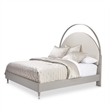 Michael Amini Eclipse Queen Bed with LED Lights - Moonlight Gray