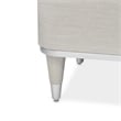 Michael Amini Eclipse 6-Drawer Wood & Marble Chest in Moonlight Gray