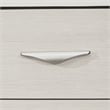 Michael Amini Eclipse 6-Drawer Wood & Marble Chest in Moonlight Gray