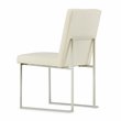 Michael Amini Laguna Ridge Dining Side Chair - Brushed Silver/Oak